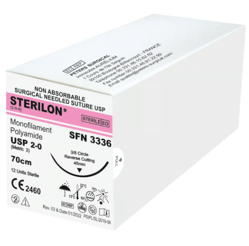 STERILON – Monofilament Polyamide Non Absorbable Suture