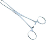 6 Inch  4x5 Teeth Allis Forceps Straight