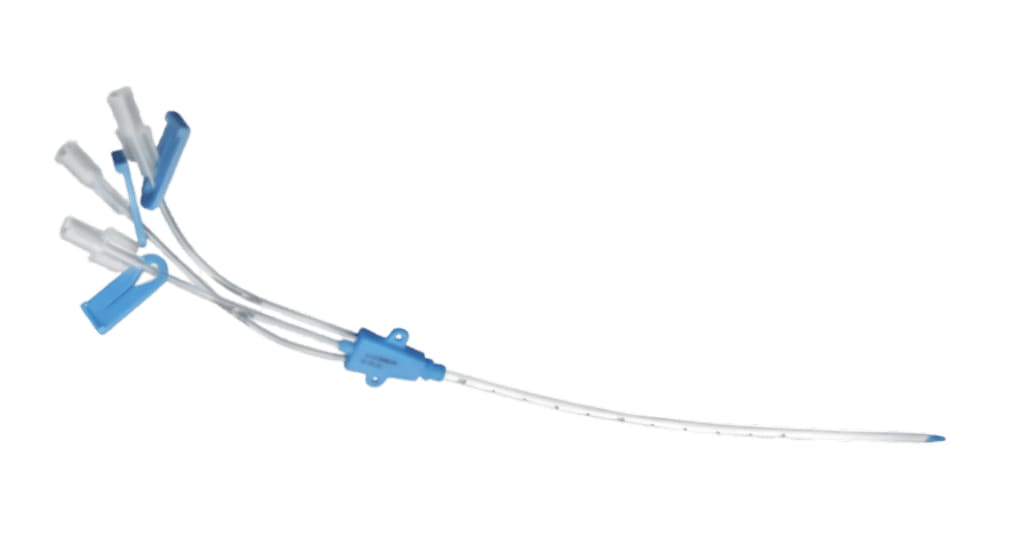7Fr 13cm Triple Lumen Central Venous Catheter Kit