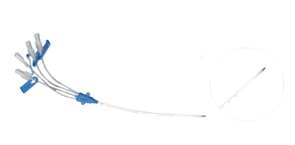 8.5Fr 16cm Four Lumen Central Venous Catheter Kit