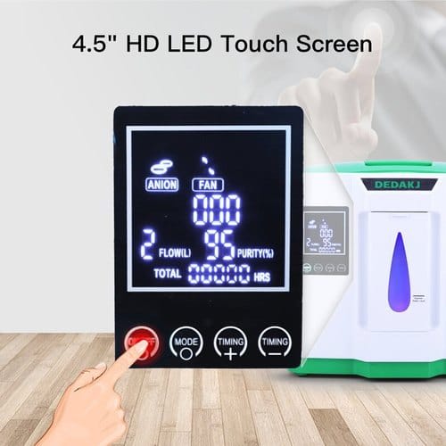 Dedakj Portable Oxygen Concentrator 2Ltr - 9Ltr