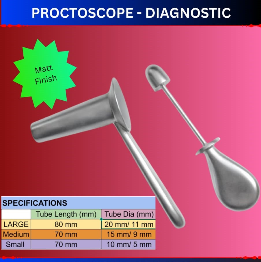 Proctoscope - Diagnostics