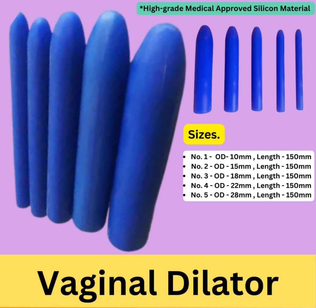 Vaginal Dilator  Set Silicon  ( Set of 5 Piece )