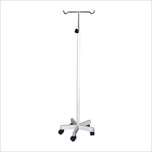IV Stand – Stainless Steel with Castors & Adjustable Height