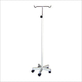 IV Stand – Stainless Steel with Castors & Adjustable Height