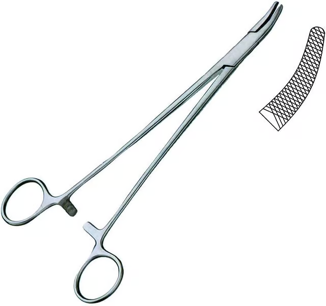 6 Inch Needle Holder Curved