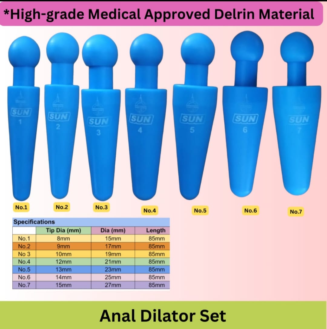 Anal Dilator ( Set of 7 Piece )