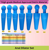 Anal Dilator ( Set of 7 Piece )