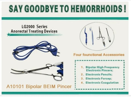Electrosurgical Bipolar Ligator BEIM Pincer Compatible with BEIM LG2000