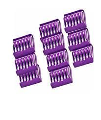 CLONMED LIGA LOCK ( POLYMER LIGATING CLIP HEM O LOK) "GOLD/ GREEN / PURPLE " HEM O LOK, BOX OF 84 CLIPS or 14 Cartridges