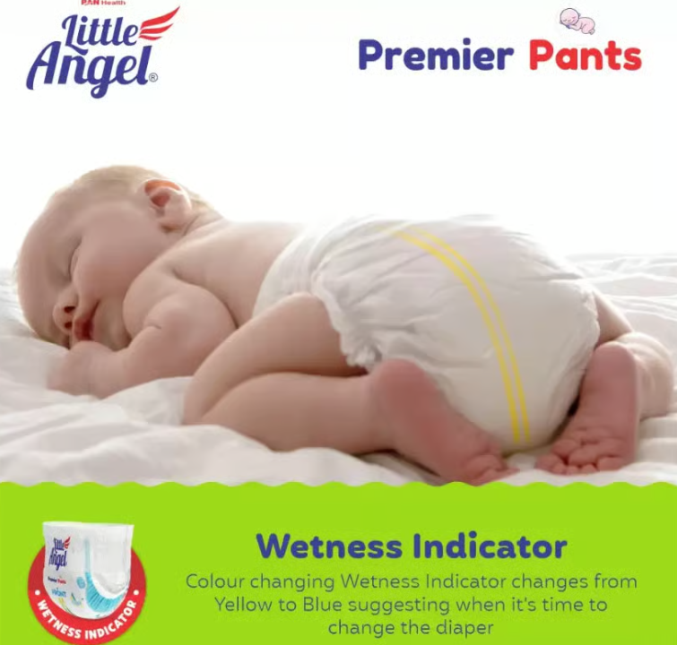 Little Angle Premier Baby Diaper Pants Pack of 3 (84 Pieces)