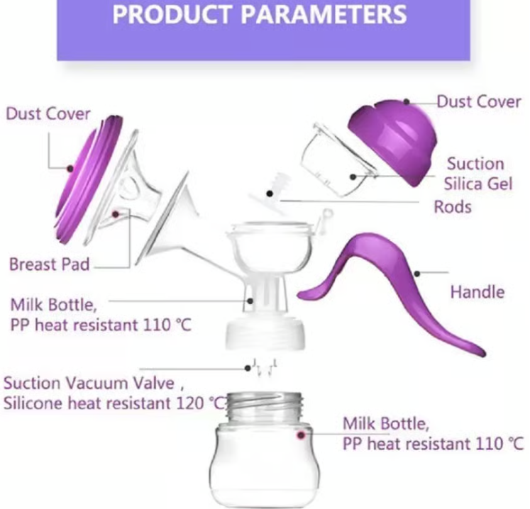 Portable Manual Breast Pump