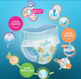 Cuddles - Super Pants Pant Style Diaper - Medium
