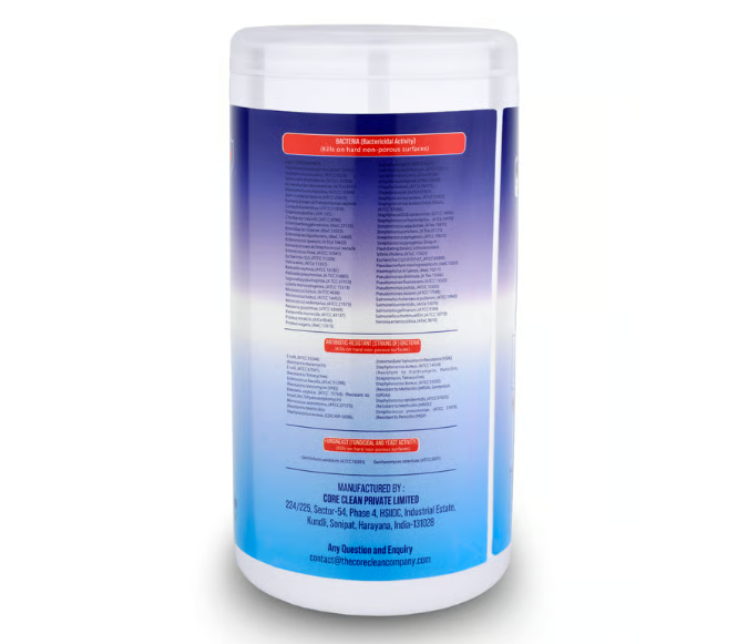 Core Clean Medical Disinfectant Wipes(100 Pulls)