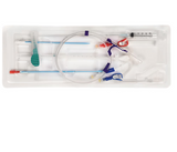 12Fr 16cm Double Lumen Hemodialysis Catheter Kit - Curved Extension