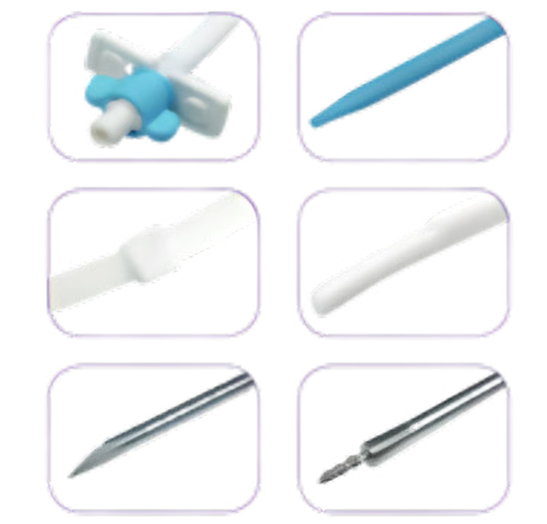 11.5Fr 13cm Double Lumen Hemodialysis Catheter Kit – Curved Extension