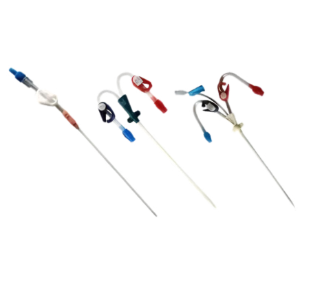 11.5Fr 13cm Double Lumen Hemodialysis Catheter Kit – Curved Extension