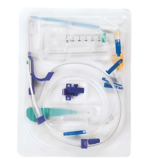7Fr 16cm Triple Lumen Central Venous Catheter Kit