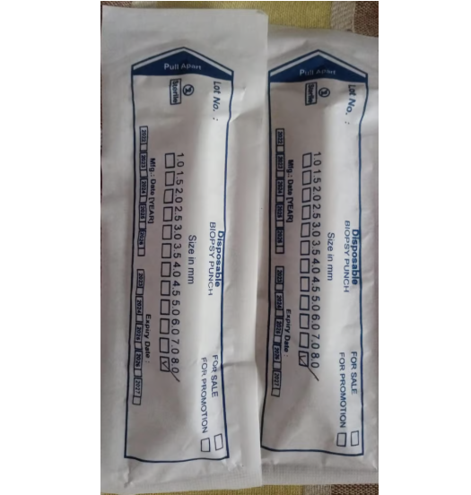 Plastic Disposable Biopsy Punches -Single Piece