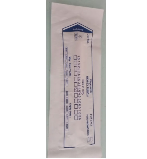 Plastic Disposable Biopsy Punches -Single Piece