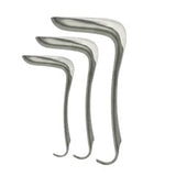 Stainless Steel Single Ended Sims Speculum Set of 3